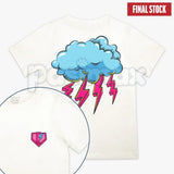 "Rain Delay" Lightning Bolt T-Shirt – Retro Electric Graphic Tee