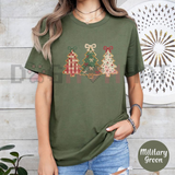 Evergreen Trio Tee – Three Trees Vintage Christmas Shirt