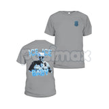 "Ice Ice Baby" Trump Tactical T-Shirt - Enforcement Graphic Tee, Trump 2026 Border Support Shirt, Abolish ICE Counter-Movement Apparel, Heavyweight Political Statement Top