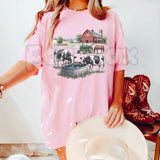 Vintage 90s Farm T-Shirt – Men & Women's Unisex Graphic Tee, Premium 100% Cotton Heartland Heritage Top, Soft Lived-In Heavyweight Country Lifestyle Shirt, Made in USA