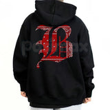 B Bandana Lettering Chicano Shirt – Chicana Cholo Lowrider Style Hoodie & West Coast Aesthetic Sweatshirt