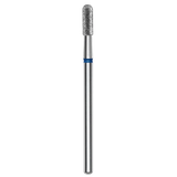 DIAMOND NAIL DRILL BIT, "CYLINDER", BLUE, HEAD DIAMETER 2.5 MM/WORKING PART 6.5 MM (FA30B023/6.5) - STALEKS™