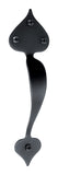 Heart Door Pull Blk Iron (Pack Of 1)