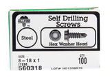 Hwh Drill Scr 8-18X1 (Pack Of 1)