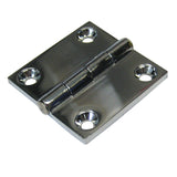 WHITECAP BUTT HINGE 2L X 2W CP/ZAMAC