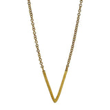 Equator Brass Necklace