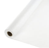 Creative Converting White Tablecover Roll Plastic Table Cover-40' x 100' 1 Pc, One Size