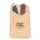 CLC Custom Leathercraft 407 All Purpose Pouch, 41/2In x 71/2In