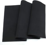 Neoprene Waterproof Fabric, 3.0 mm Thick, Black Neoprene, Sewing Fabric, Stretch Fabric Neoprene Rubber Sheet (90 70cm)