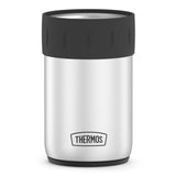 THERMOS Stainless Steel Beverage Can Insulator for 12 Ounce Can, Stainless Steel
