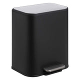 GarveeHome Kitchen Trash Can, 5.3 Gallon Stainless Steel Garbage Can with Soft Close Lid Foot Pedal & Removable Inner Bucket, Re