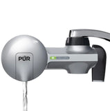 PUR Advanced Faucet Water Filter, PFM300V, Silver Matte