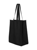 Q-Tees 27L Jumbo Shopping Bag One Size Black