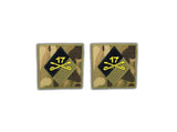 Army 17th Cavalry Helmet OCP Patch (pair)