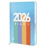 Jhingalala Diaries Hard Bound Executive Diary 2026 With Monthly Planner, Calendar And 365 Dates I A5 Size New Year Planner 202