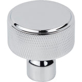 Top Knobs Garrison Knob 1 1/4 Inch Polished Chrome