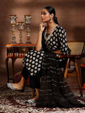Libas Women'S Silk Blend Kurta Set (39079B_Black
