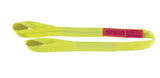 LiftAll EE2601DTX3 Web Sling, Type 4, Polyester, 1inW, 3 ft.L, Yellow