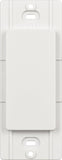 Lutron Claro Blank Insert, DVBIWH, White