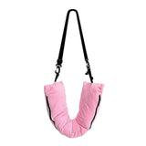 Snappsy TwoInOnePurpose Design Fillable Travel Pillow Case MultiFunctional Fillable Travel Pillow Space Saving UShaped Clot