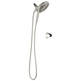 Delta Faucet 7Spray In2ition Dual Shower Head with Handheld Spray, Brushed Nickel Shower Head with Hose, Showerheads & Handheld