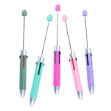 Enakshi 5Pcs Beadable Pens Creative DIY Ballpoint Pen Bulk for Office Writing School|Collectibles | Pens & Writing Instruments |