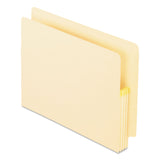 Pendaflex 12812 Manila Drop Front Shelf File Pockets, Straight Cut, 25 Pockets, Letter, Manila