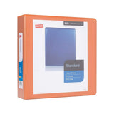 Staples 82642 Standard 2Inch 3Ring View Binder Orange (26446Cc)