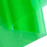 ONEART | 12 Gauge Clear Tinted Plastic Vinyl, 16x48 See Through Vinyl Fabric-Green