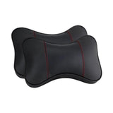 Sydl 2Pcs Car Neck Pillow Head Rest Driving Travel Easy Installation Neck Support Black|Travel Pillows|Travel