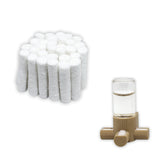 Daerky Jumping Spider Water Fountain Replacement Cotton roll, Absorbent Cotton Swab (50 Pieces)
