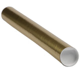 JAM Paper 2 x 24 Mailing Tube - Gold - Sold Individually