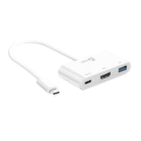 j5create USB Type-C to 4K HDMI and USB-A 3.0 with PD 100W Pass-Through Charging, for MacBook, Chromebook, iPad Pro or USB-C Lapt