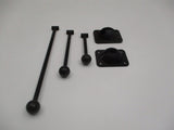 Truck Van Cargo Work Trailer Black Plastic Latch Door Holder Door Stop
