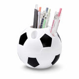 ATHA Creative Football Pen Holder | Plastic Cute Desk Soccer Pencil Container | Desktop Storage Stand | Table Organizer Containe