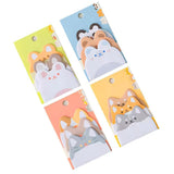RUHIRA Cute Cartoon Sticky Notes | Animal Shape Page Marker Flags | Fun Stationery Notes for Students, Office, Home, School | Wr