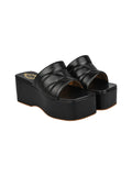 Shoetopia Retro Style Platform Heels,Black,2,B0BNNNFWRF