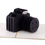 ENJOYPRO 3D Camera Pop Up Card With Envelope, Birthday Gift For Father, Mother, Husband, Wife, Son, Daughter, Dad, Mom, Grandfat