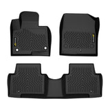 G-PLUS Floor Mats Compatible with Santa Fe Sport 2013-2018 (Fits 5-Passenger Model only) 1st & 2nd Row All Weather Protection TP