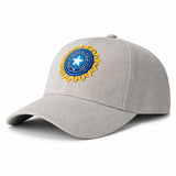 Capssea Men And WomenS Stylish Cap With Adjustable Buckle For Summer All Season Cricket, Gym Or Other Sports (Light Gray)