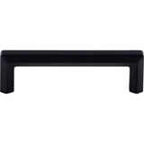 Top Knobs TK793BLK Serene Collection 3-3/4 Lydia Pull, Flat Black