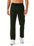 Toplot Track Pants For Men || Activewear Pants || Mens Joggers || Zipper Pocket || Casual Trousers || Stretchable (Sports | Gym | Yoga) (Track-Pant-5217-Olive-38),Olive,38,B0DRCXSXVN