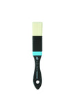 Princeton Aspen, Glare-Free Indoor/Outdoor Brush for Acrylic & Oil, Series 6500 Synthetic, Flat Mottler, 1 Inch