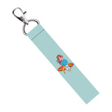 Isee 360 Skating Girl Lanyard Bag Tag With Swivel Lobster For Gift Luggage Bags Backpack Laptop Bags Students Workers L X H 5 X