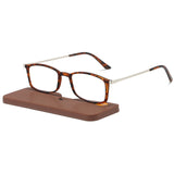 KoKoBin Ultra-thin anti-blue reading glasses, anti-glare glasses (leopard, 1.50)