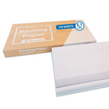 HANA PAPER 30.5 x 17 Large Size (150 sheets, 5.5lb) Packing Paper Sheets for Moving, A grade of Newsprint paper for wrapping, st