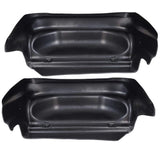 PIT66 2Pcs Rear Wheel Well Guards Flaps Compatible with Chevy 2014-2018 Silverado 1500/2015-2019 Silverado 2500 HD 3500 HD