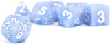 Fanroll By Metallic Dice Games 16Mm Sharp Edge Silicone Rubber Poly Dnd Dice Set: Glacial Debris, Role Playing Game Dice For Dun
