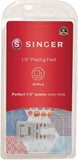 SINGER | Quarter Inch Piecing Presser Foot, Creates Perfect 1/4 Inch Seams, Great for Quilting, Baby & Doll Clothes Sewing Mad