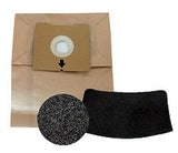 Bissell 5 Bag & Filter Kit for 4122 Zing Bagged Canister, New Genuine OEM Part, 1480